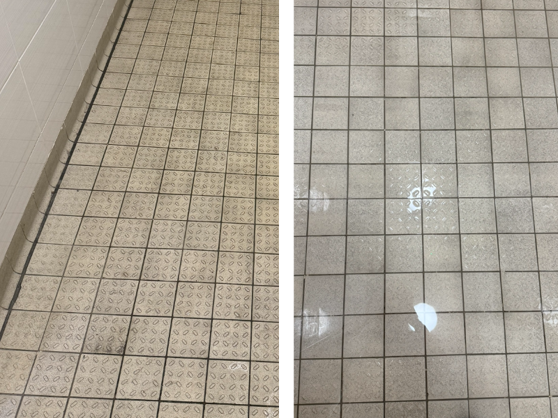 Changing Room Deep Clean