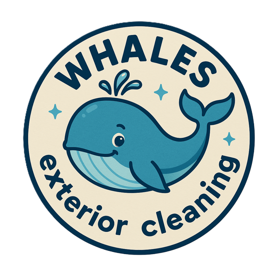 Whales Exterior Cleaning Logo